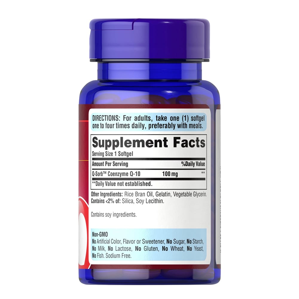 Puritan Coenzyme (konecim) q10 100mg, 60 kapsul 2 q10