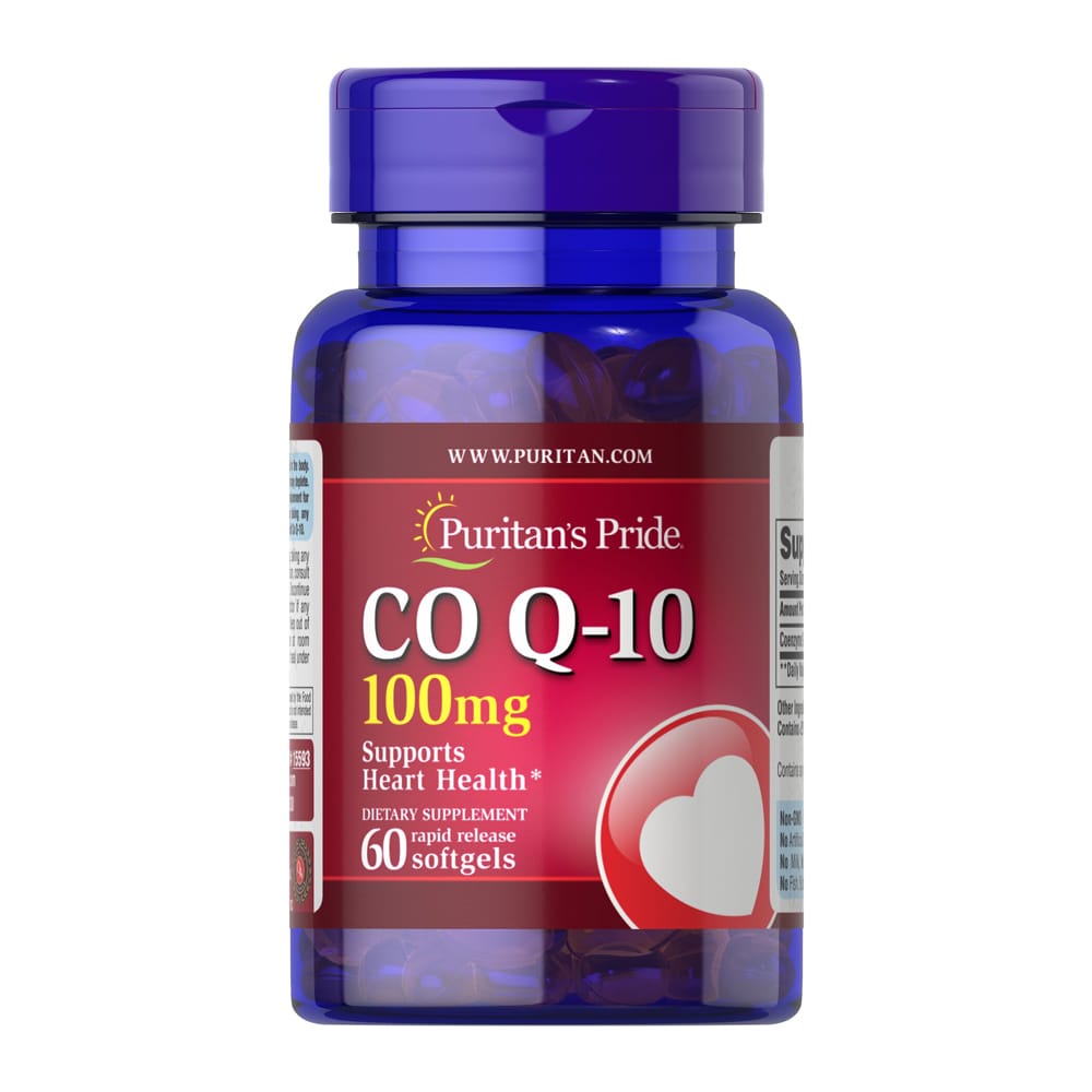 Puritan Coenzyme (konecim) q10 100mg, 60 kapsul 1 q10