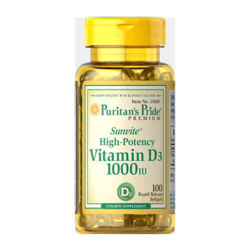 VO2 Športna Prehrana & Oprema - puritan vitamin d3